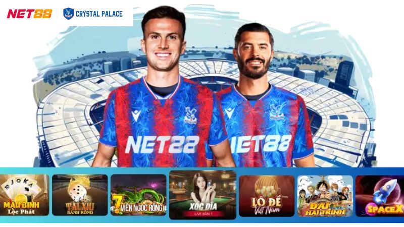 Net88 Tài Trợ Crystal Palace - Bản Hợp Đồng Cực Kỳ Bùng Nổ 1 Net88 Tài Trợ Crystal Palace - Bản Hợp Đồng Cực Kỳ Bùng Nổ